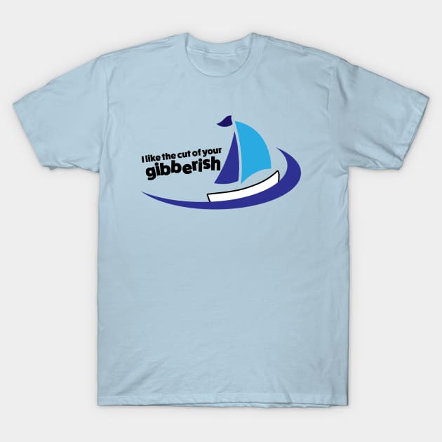 I like the cut of your Gibberish T-Shirt by Lucha Liberation